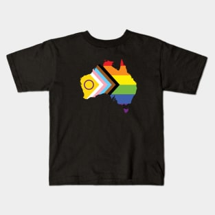 Australian LGBTIQA Pride Kids T-Shirt